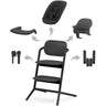 Cybex Stunning Black LEMO 4i1 Sæt