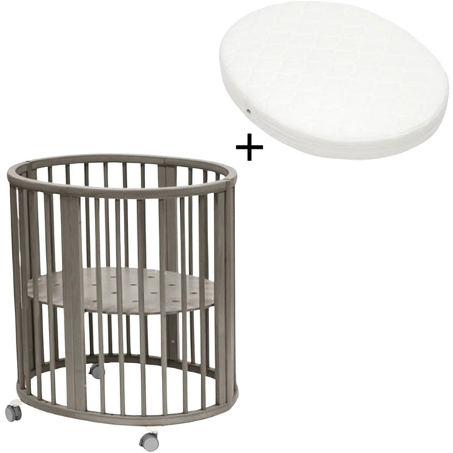 Stokke® Sleepi™ Mini Seng V3 Hazy Grey og Madras Bundle