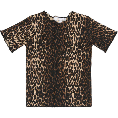 THE NEW Siblings Oxford Tan AOP Ellie Rib T-Shirt