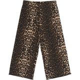 THE NEW Siblings Oxford Tan AOP Ellie Wide Rib Bukser