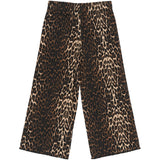 THE NEW Siblings Oxford Tan AOP Ellie Wide Rib Bukser