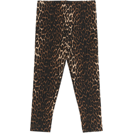 THE NEW Siblings Oxford Tan AOP Ellie Rib Leggings