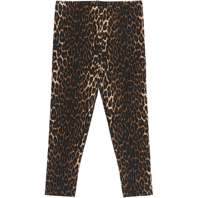 THE NEW Siblings Oxford Tan AOP Ellie Rib Leggings