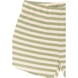 THE NEW Siblings Tea Striped Fro Uni Rib Shorts