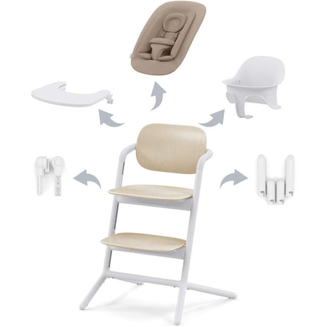 Cybex Sand White LEMO 4i1 Sæt