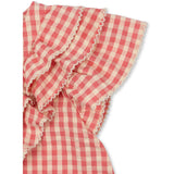 Konges Sløjd Flamingo Plume Check Kim Flæse Ss Skjorte GOTS