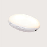 Moonie Gray 2.0 Organic Humming Bjørn Med White Noise og en Lampe