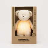 Moonie Polar 2.0 Organic Humming Bjørn Med White Noise og en Lampe
