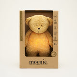 Moonie Honey 2.0 Organic Humming Bjørn Med White Noise og en Lampe