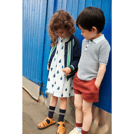 FUB Light blue/dark navy Polo T-shirt