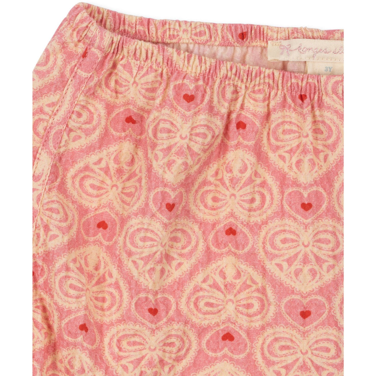 Konges Sløjd Lacy Pink Ava Shorts GOTS