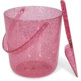 Konges Sløjd Sparkling Pink Strand Spand og Skovl Glitter