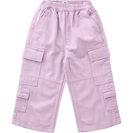 COPENHAGEN COLORS Lavender Organic Cargo Twill Bukser