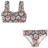 Konges Sløjd Cherry Sløjfe Blue Maya Bikini Grs