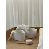 We Are Bitte Ivory Wave Opbevaringkurv Large