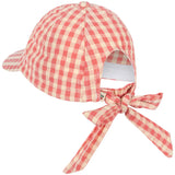 Konges Sløjd Flamingo Plume Check Kim Sløjfe Kasket GOTS