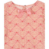 Konges Sløjd Lacy Pink Ava Ss Bluse GOTS