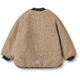 Wheat Ink Stripe Vendbar Thermo Jakke Lake