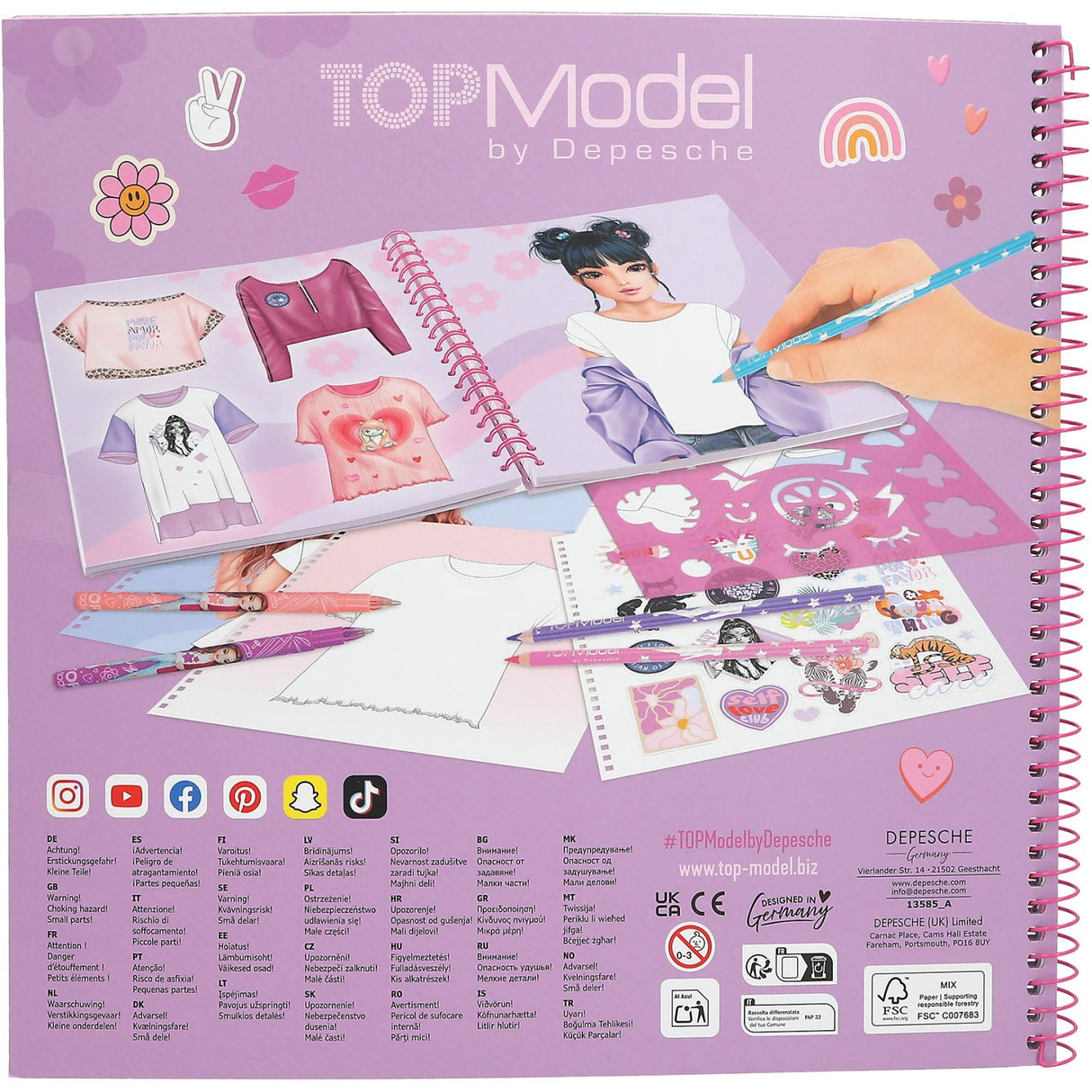TOPModel T-Shirt Designer Malebog