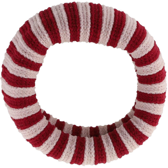 Bow's by Stær Ea Hårelastik - Bordeaux/Lyserød Stribet 6-Pak