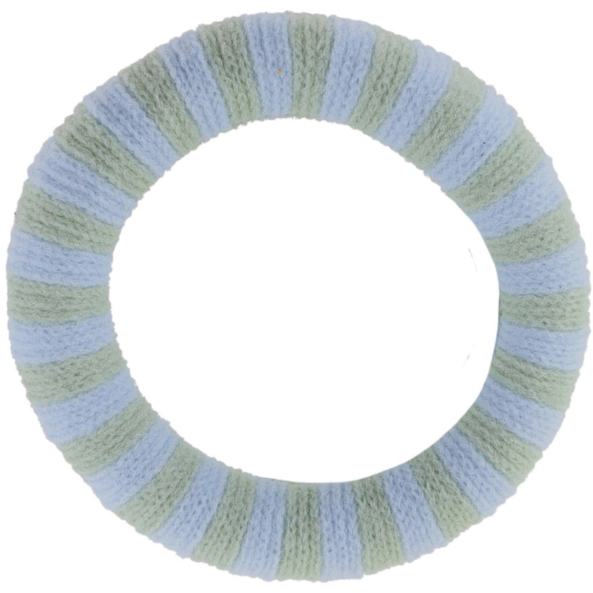 Bow's by Stær Ea Hårelastik - Salvie/Lyseblå Stribet 6-Pak