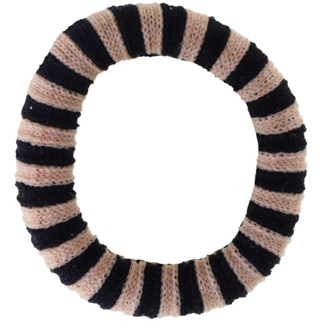 Bow's by Stær Ea Hårelastik - Sort/Rosa Stribet 6-Pak