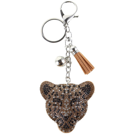 Bow's by Stær Leopard Nøglering - Brun