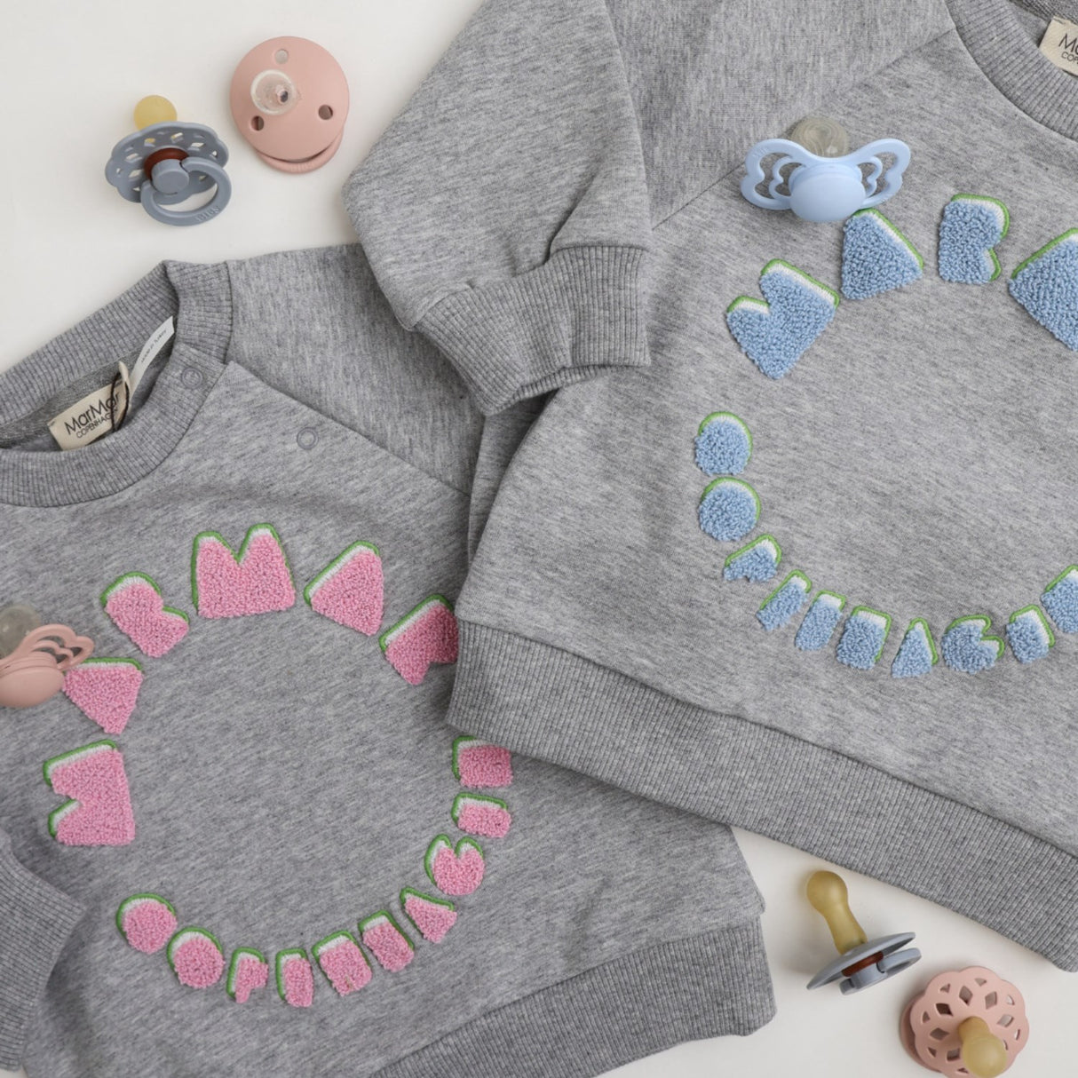 MarMar Double Jersey Blue Logo Theos Sweatshirt