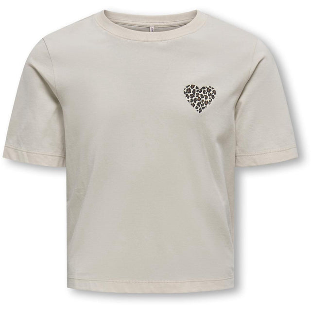 kids ONLY Pumice Stone Leo Heart Rex Leo Heart T-Shirt Noos