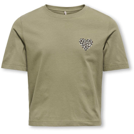 kids ONLY Mermaid Leo Heart Rex Leo Heart T-Shirt Noos