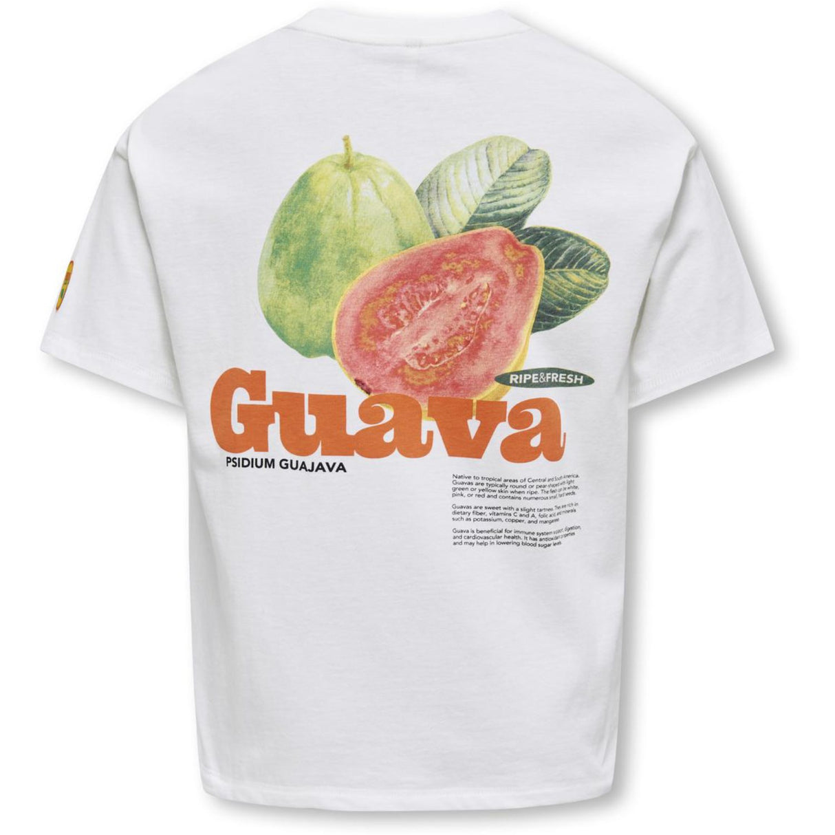 kids ONLY Cloud Dancer Guava Phoebe Life Loose Fresh T-Shirt