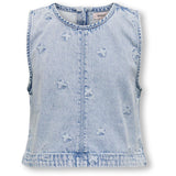 kids ONLY Light Blue Denim Butterfly Freja Butterfly Top Denim