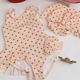 That's Mine Lots Of Love Red Safina Badedragt