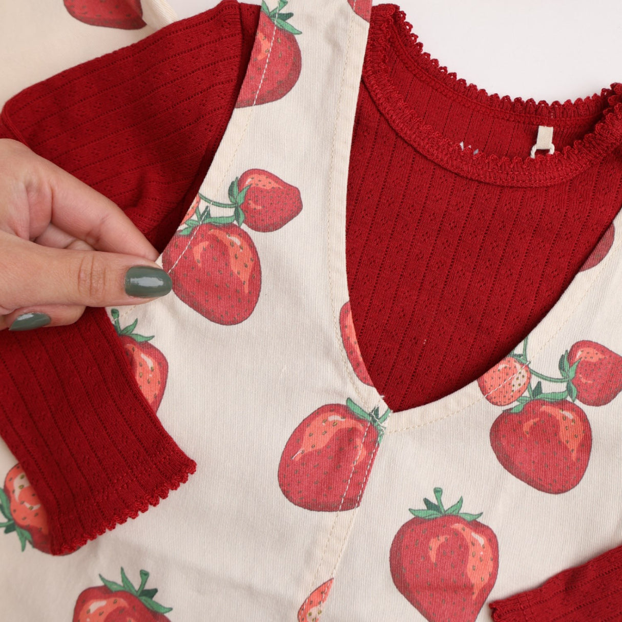 Konges Sløjd Fragola Fen Kjole GOTS