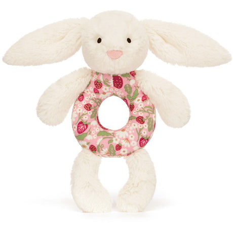 Jellycat Bashful Kanin Mimi Strawberry Ring Rangle