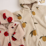 Konges Sløjd Ladybug Sand Jody Bamse Onesie Grs