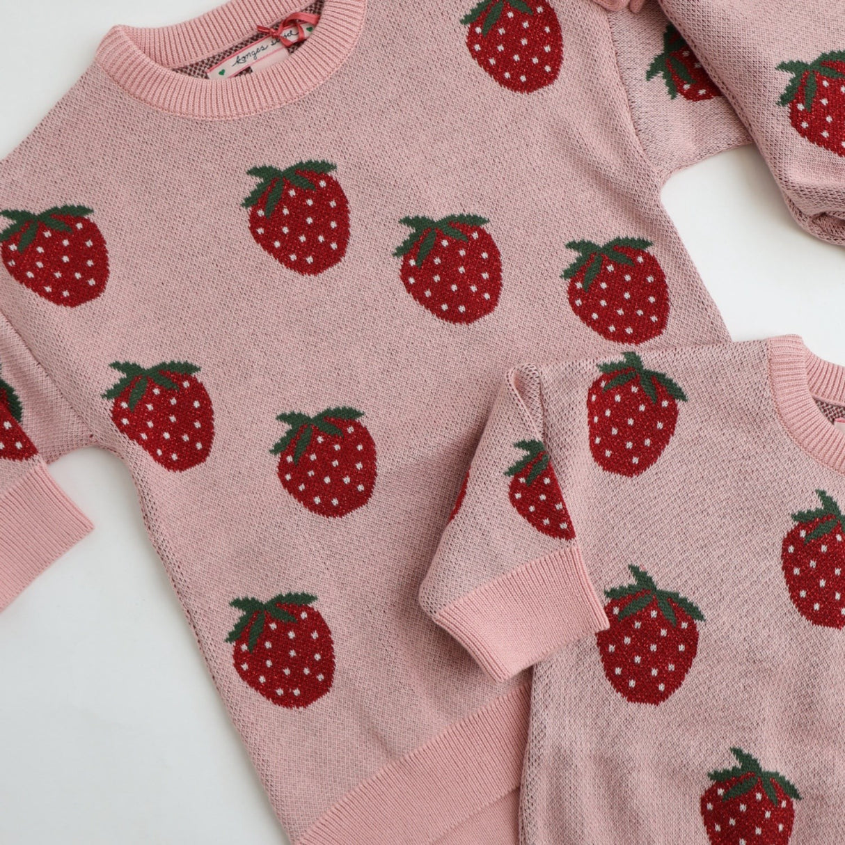 Konges Sløjd Strawberry Lapis Lurex Strik Bluse