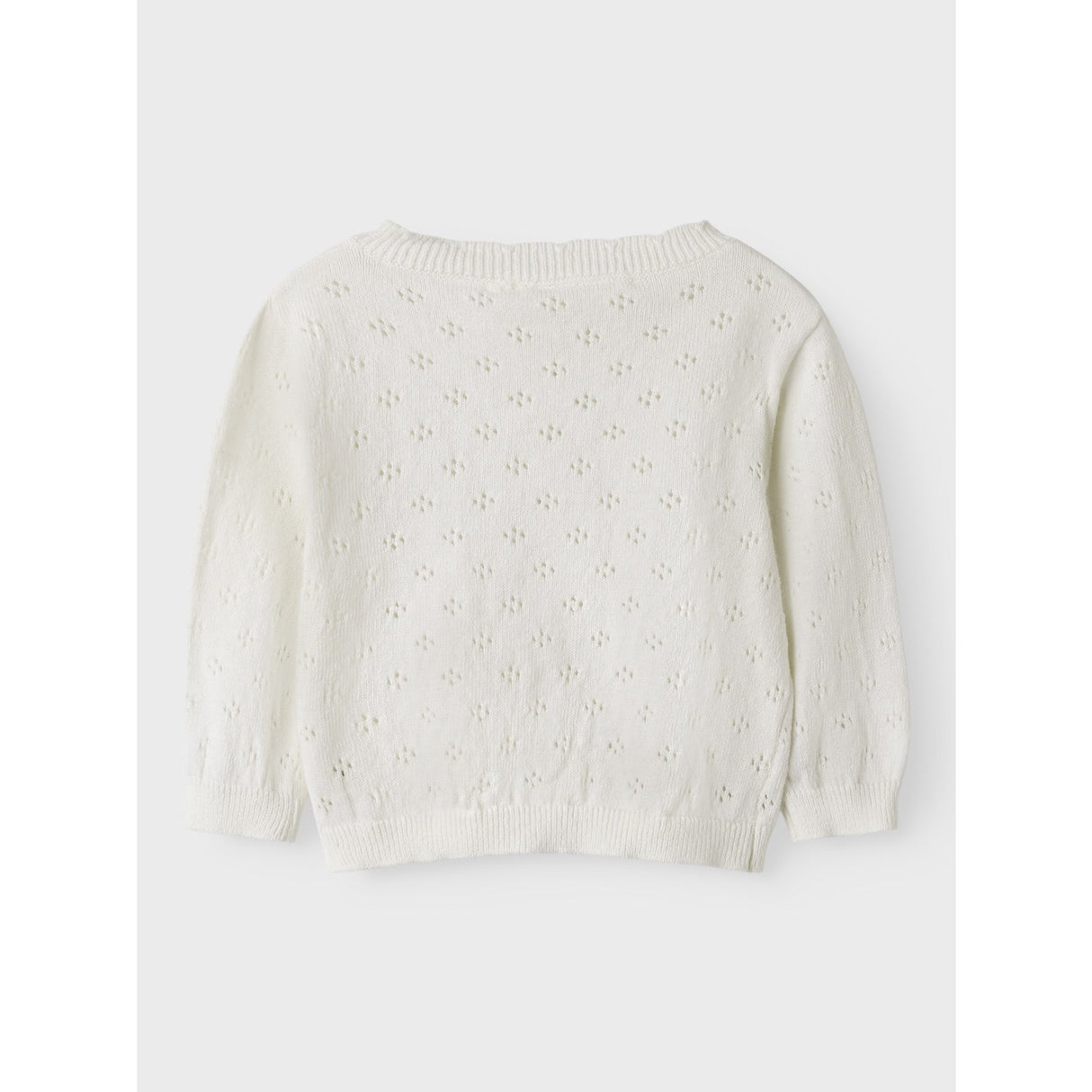 Lil'Atelier Coconut Milk Gliva Ivo Strik Cardigan