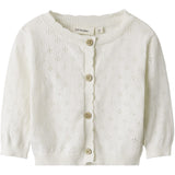 Lil'Atelier Coconut Milk Gliva Ivo Strik Cardigan