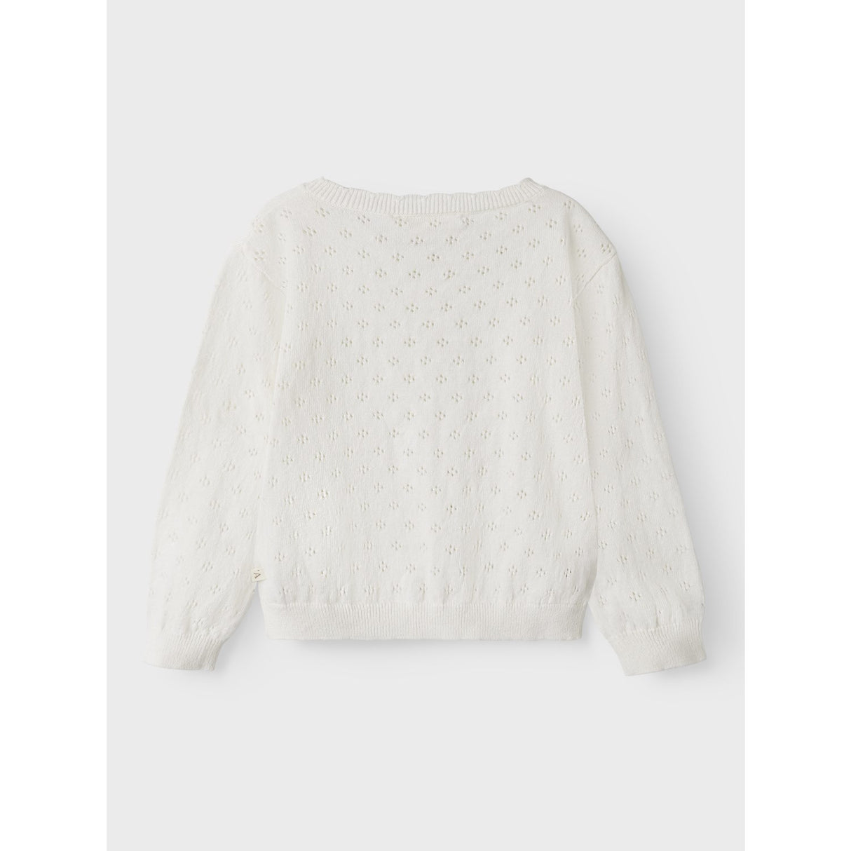 Lil'Atelier Coconut Milk Gliva Ivo Strik Cardigan