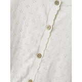 Lil'Atelier Coconut Milk Gliva Ivo Strik Cardigan