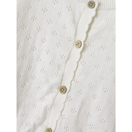 Lil'Atelier Coconut Milk Gliva Ivo Strik Cardigan