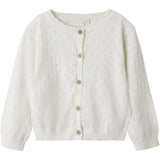 Lil'Atelier Coconut Milk Gliva Ivo Strik Cardigan