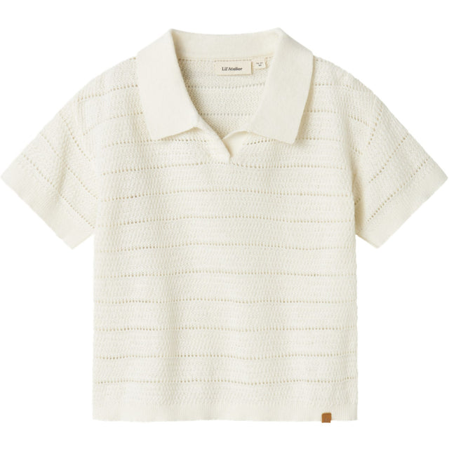 Lil'Atelier Coconut Milk Glivo Strik Polo