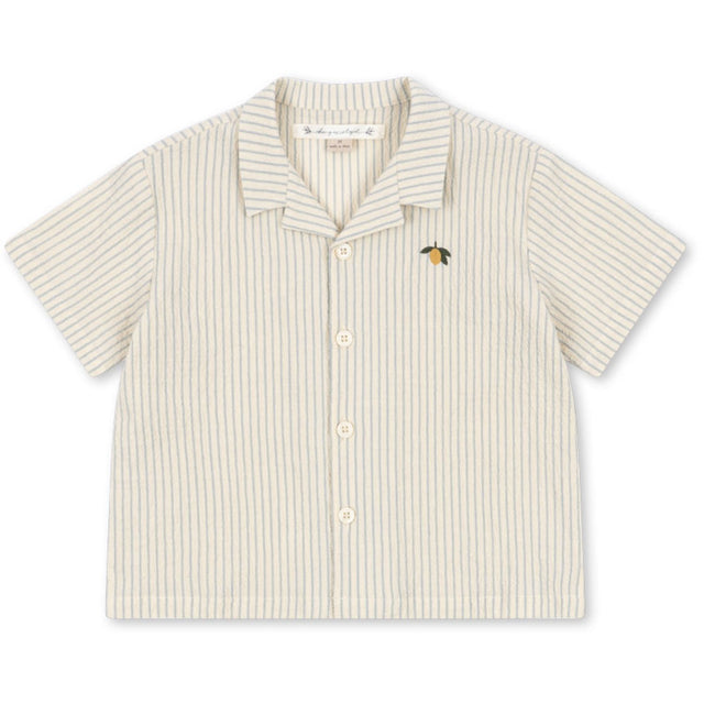 Konges Sløjd Cloud Stripe Celebration Elliot Ss Skjorte GOTS