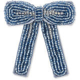 Konges Sløjd Ashley Blue Celebration Pearl Sløjfe Hårspænder