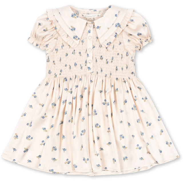 Konges Sløjd Rosa Bleu Celebration Sheeny Smock Kjole