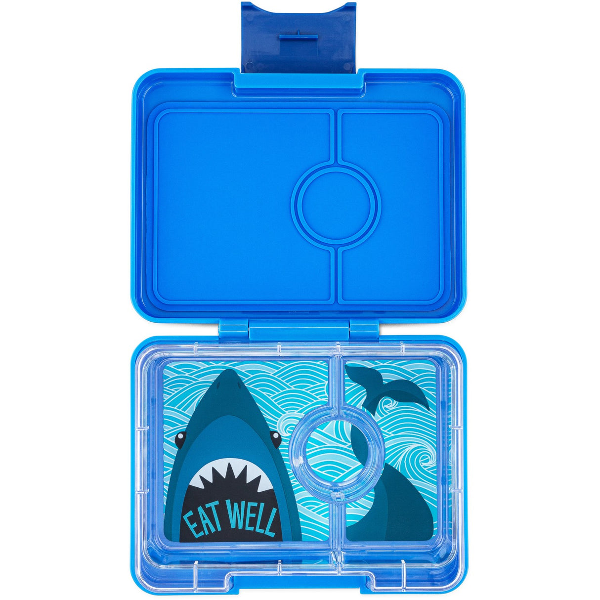 Yumbox Surf Blue / Shark Tray Snack Size Bento Madkasse