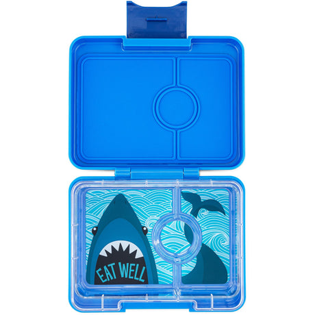 Yumbox Surf Blue / Shark Tray Snack Size Bento Madkasse