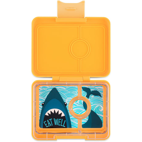 Yumbox Yoyo Yellow / Shark Tray Snack Size Bento Madkasse